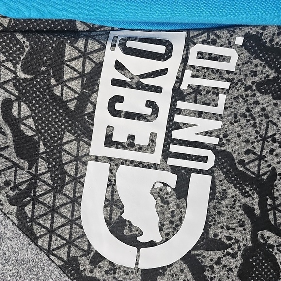 Ecko Unlimited Gray and Blue‎ Men's Shirt Small New - Picture 3 of 6